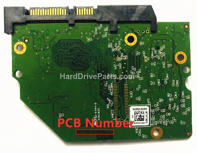 WD WD2005FBYZ Harde Schijf PCB 2060-800032-004