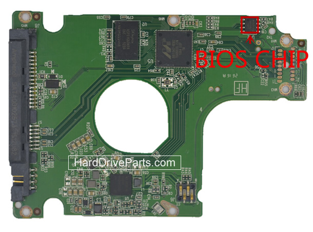 2060-800052-000 WD Harde Schijf PCB Printplaat - Klik op de afbeelding om het venster te sluiten