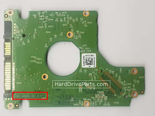 WD10SPZX Western Digital Harde Schijf PCB Printplaten 2060-800066-004