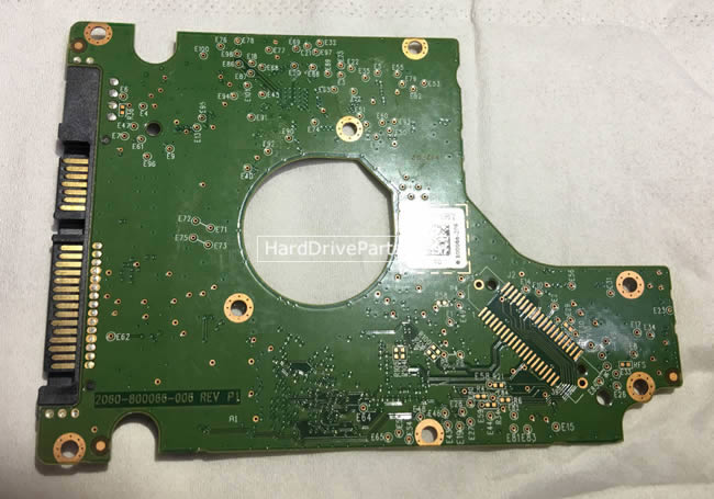 WD WD10SPZX Harde Schijf PCB 2060-800066-006