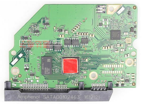 2060-800072-000 REV A / REV P1 / REV P2 WD Harde Schijf PCB Printplaat