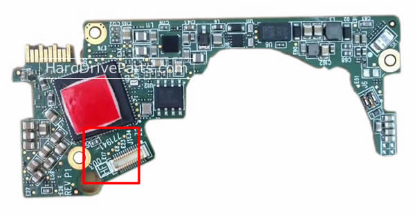 WD5000M21K Western Digital Harde Schijf PCB Printplaten 771941-003