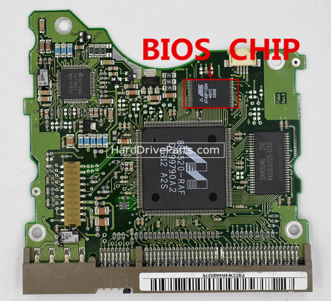 BF41-00051A Harde Schijf PCB Elektronica Samsung SP4002H