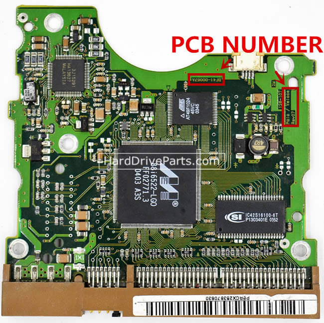 BF41-00067A Harde Schijf PCB Elektronica Samsung SP0802N