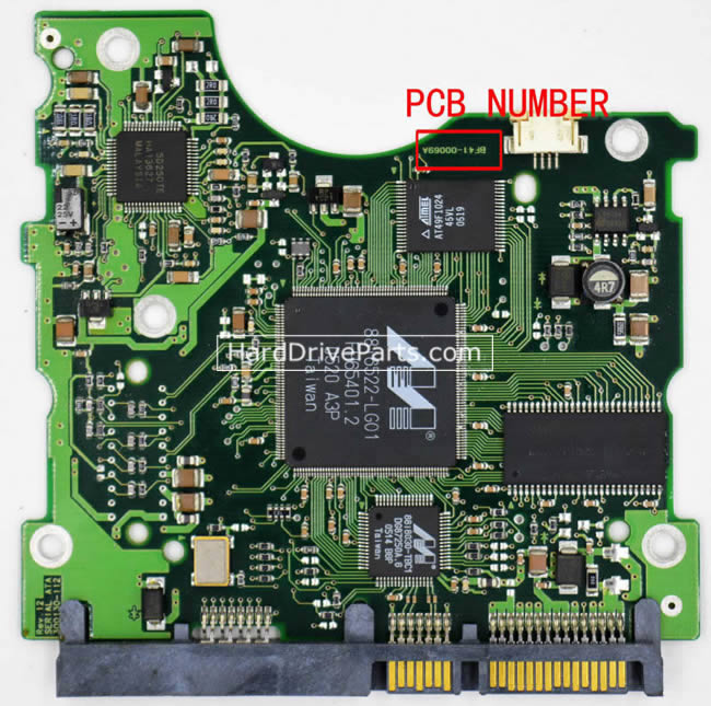 BF41-00069A Harde Schijf PCB Elektronica Samsung SP0812C