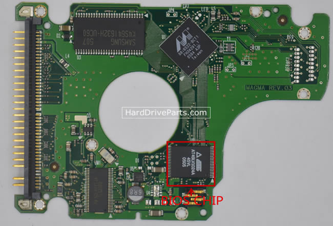 Samsung MP0603H Harde Schijf PCB BF41-00075A