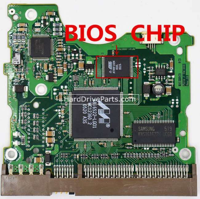 BF41-00076A Harde Schijf PCB Elektronica Samsung SP0802N