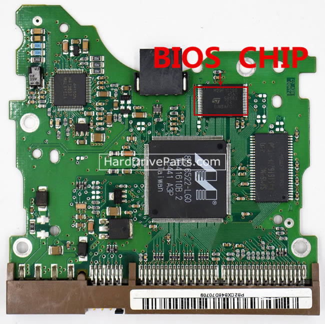 BF41-00082A Samsung Harde Schijf PCB Printplaat