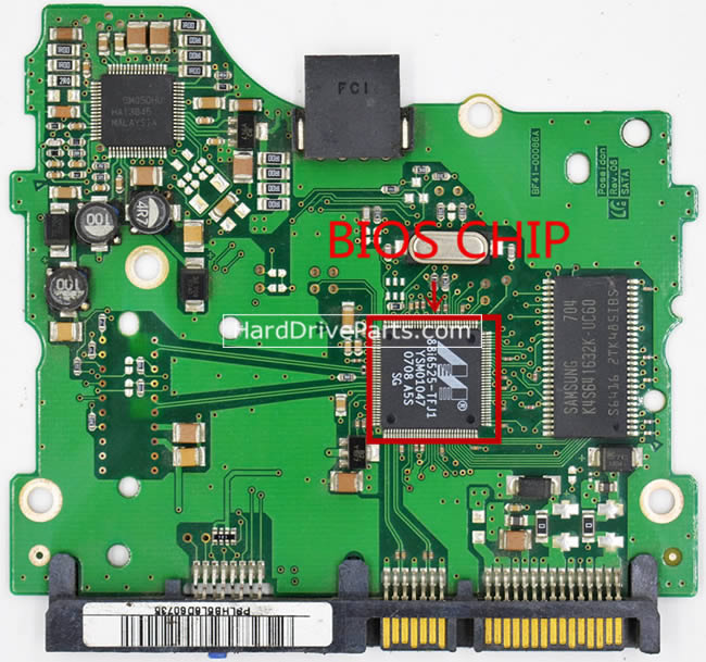 BF41-00086A Samsung Harde Schijf PCB Printplaat