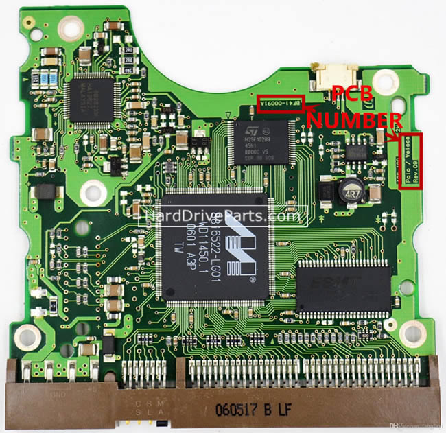 BF41-00091A Harde Schijf PCB Elektronica Samsung SP1203N