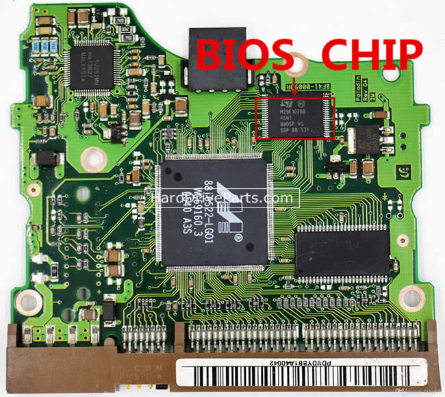 Samsung SP0802N Harde Schijf PCB BF41-00093A