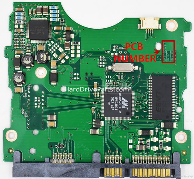 BF41-00095A Harde Schijf PCB Elektronica Samsung HD080HJ