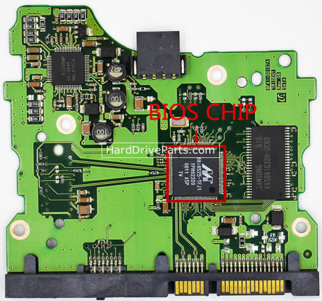 BF41-00107A Samsung Harde Schijf PCB Printplaat