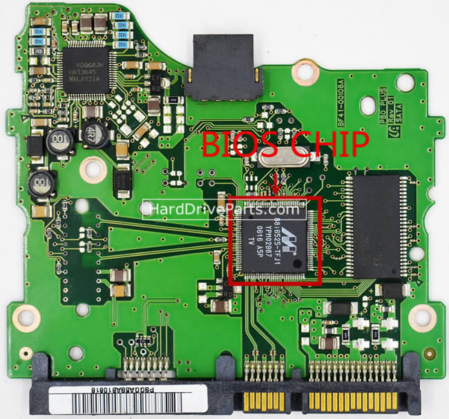 BF41-00108A Samsung Harde Schijf PCB Printplaat