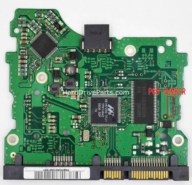 Samsung HD402LJ Harde Schijf PCB BF41-00133A