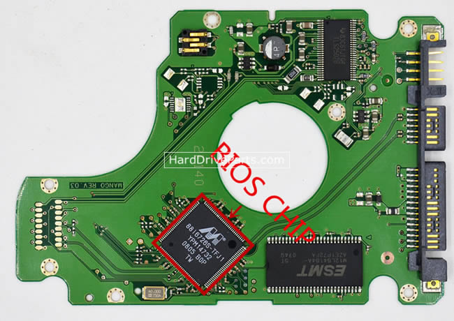 BF41-00157A Samsung Harde Schijf PCB Printplaat