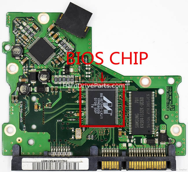 BF41-00163A Samsung Harde Schijf PCB Printplaat