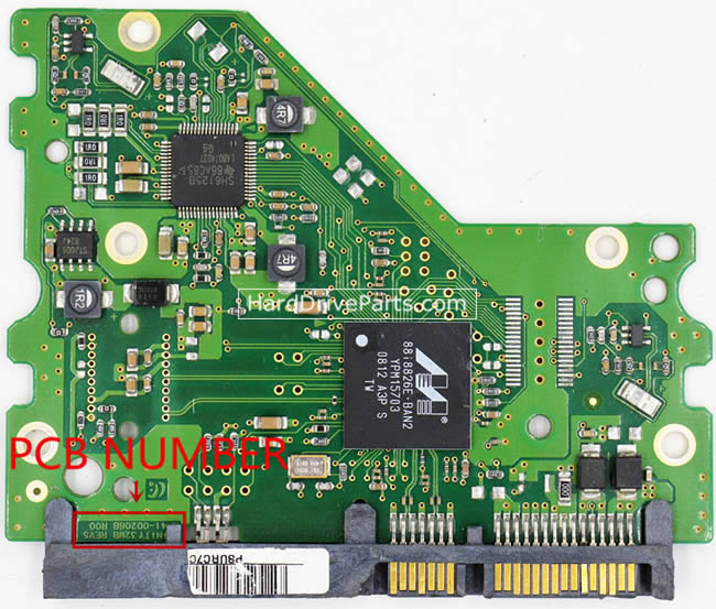 BF41-00206B Samsung Harde Schijf PCB Printplaat