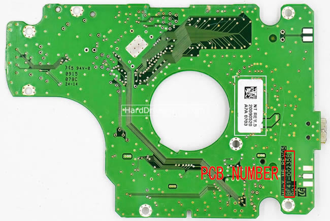 BF41-00235B Samsung Harde Schijf PCB Printplaat