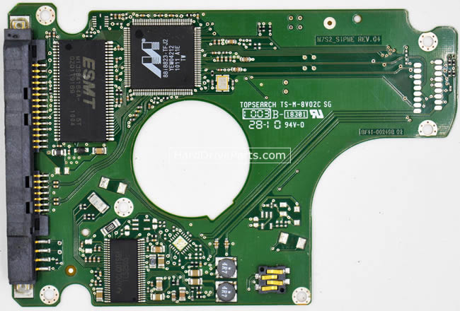 Samsung HM400JI Harde Schijf PCB BF41-00249B