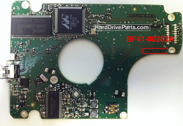 BF41-00282A Samsung Harde Schijf PCB Printplaat
