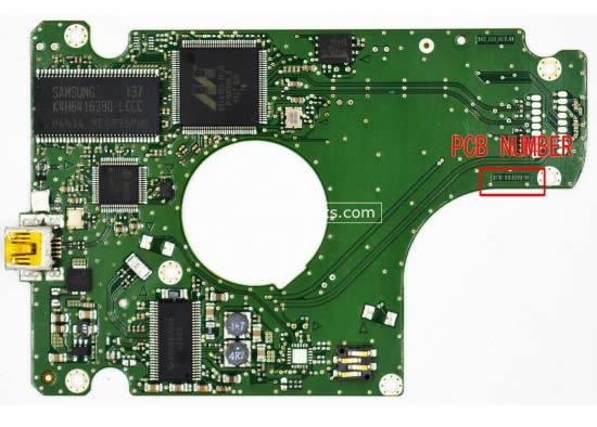 BF41-00309A Samsung Harde Schijf PCB Printplaat