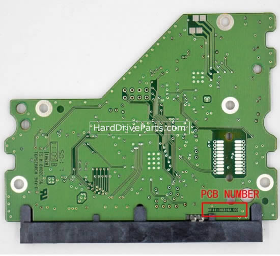 BF41-00314A Printplaat Harde Schijf PCB Samsung HD204UI