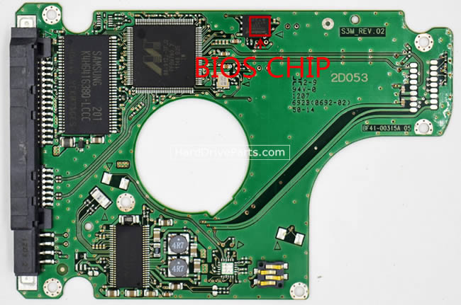 BF41-00315A Printplaat Harde Schijf PCB Samsung HM250HI