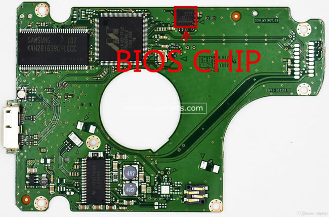 Samsung HM641JZ Harde Schijf PCB BF41-00325A