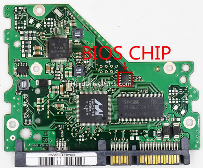 Samsung HD103SJ Harde Schijf PCB BF41-00329A