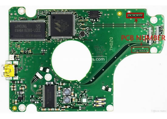 BF41-00357A Samsung Harde Schijf PCB Printplaat