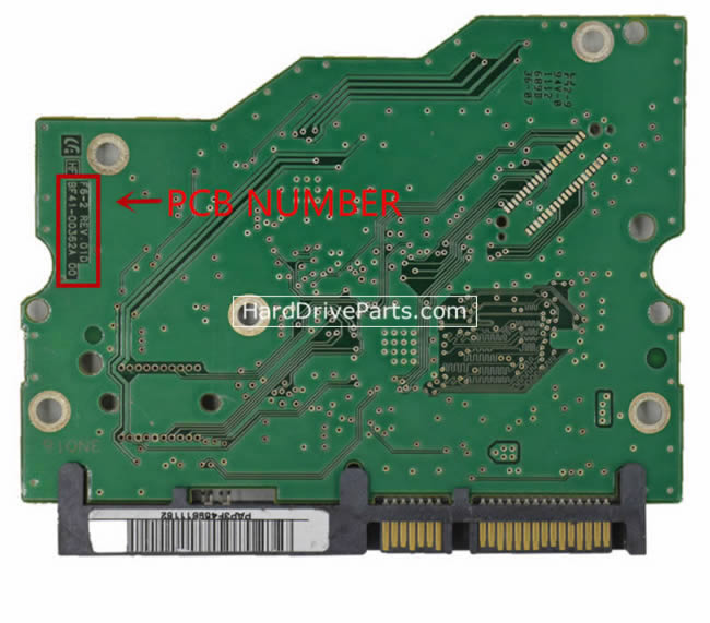 BF41-00362A Samsung Harde Schijf PCB Printplaat