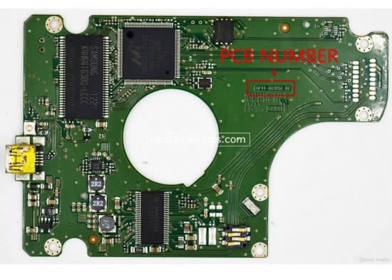 BF41-00365A Harde Schijf PCB Elektronica Samsung HN-M101XBB