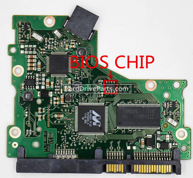 Samsung HD502HM Harde Schijf PCB BF41-00370A