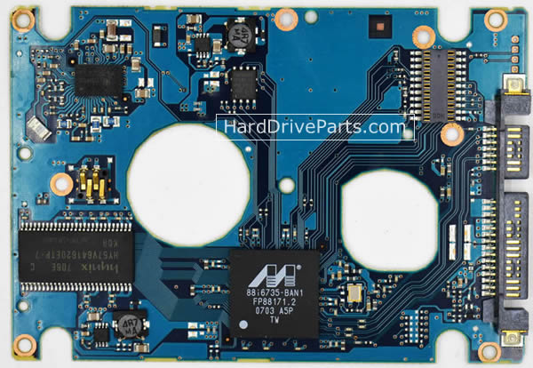 MHV2080BH PL Fujitsu Harde Schijf PCB Printplaten CA26338-B74104BA