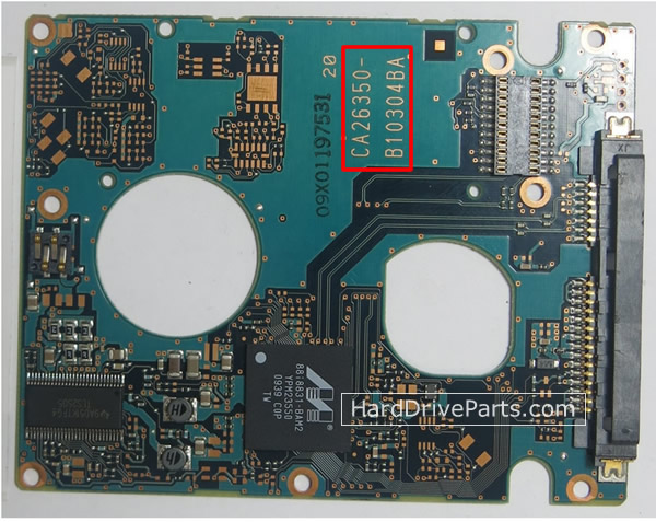 MJA2250BH G2 Fujitsu Harde Schijf PCB Printplaten CA26350-B10304BA