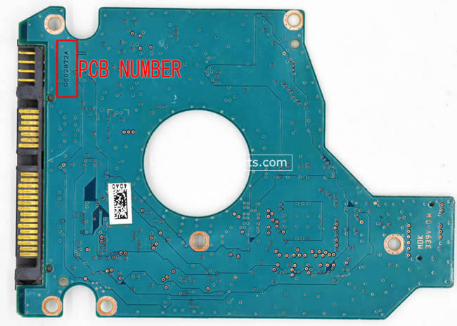 G002872A Toshiba Harde Schijf PCB Printplaat