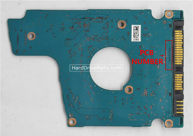 Toshiba MQ01ACF032 Harde Schijf PCB G003235B