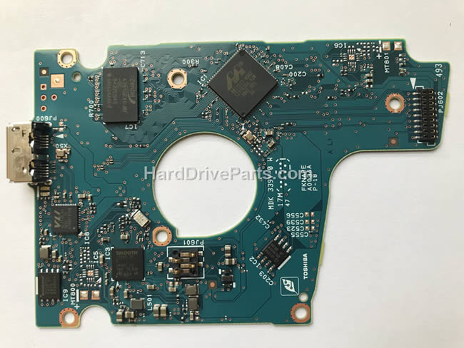 Toshiba MQ04UBD200 Harde Schijf PCB G0034A