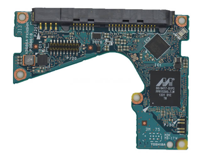 G3686A Toshiba Harde Schijf PCB Printplaat