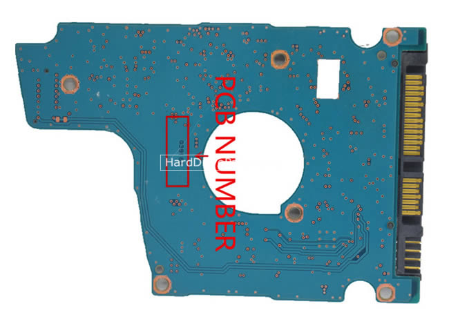 G3918A Printplaat Harde Schijf PCB Toshiba MQ03ABB200