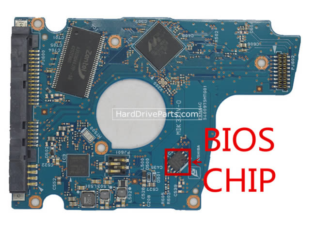 S40097 Toshiba Harde Schijf PCB Printplaat