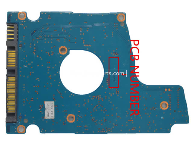 S40097 Toshiba Harde Schijf PCB Printplaat