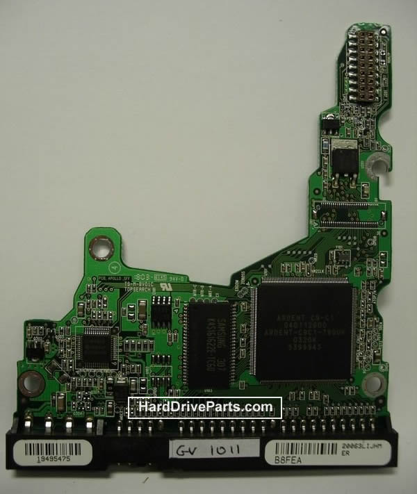 Maxtor 6K040L0 Harde Schijf PCB Elektronica 040112600