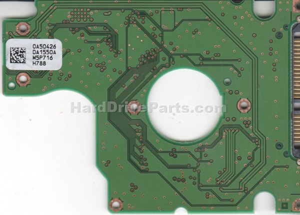 Hitachi HTS541680J9SA00 Harde Schijf PCB Elektronica 0A50426