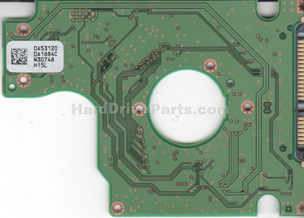 Hitachi HTS542516K9SA00 Harde Schijf PCB Elektronica 0A53120