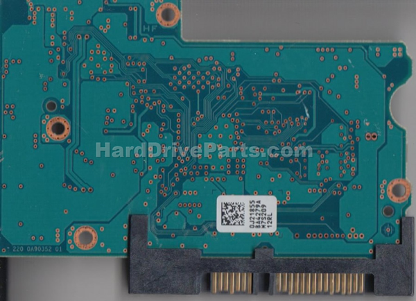 Hitachi HDS721010DLE630 Harde Schijf PCB Elektronica 0A90352