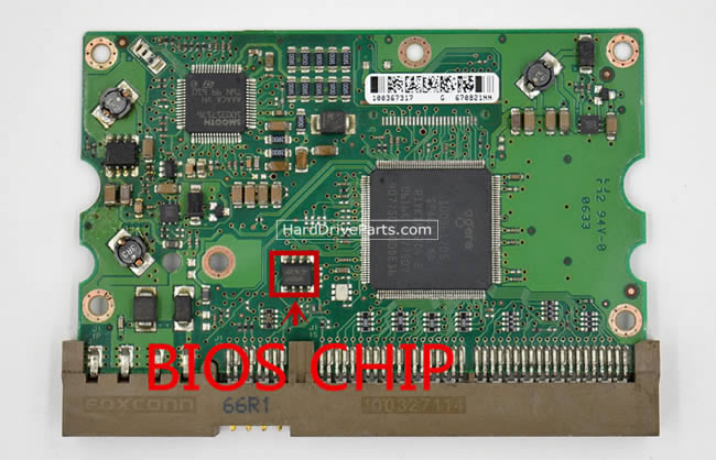 Seagate ST3250623A Harde Schijf PCB Elektronica 100335401