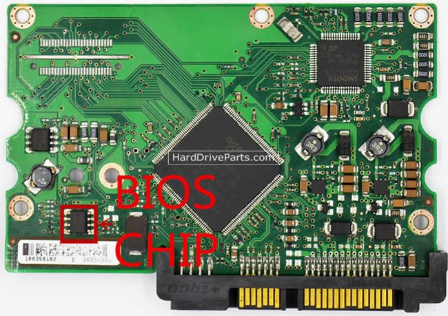 Seagate ST3300631AS Harde Schijf PCB Elektronica 100350106