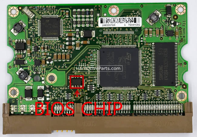 Seagate ST3250823A Harde Schijf PCB Elektronica 100354297